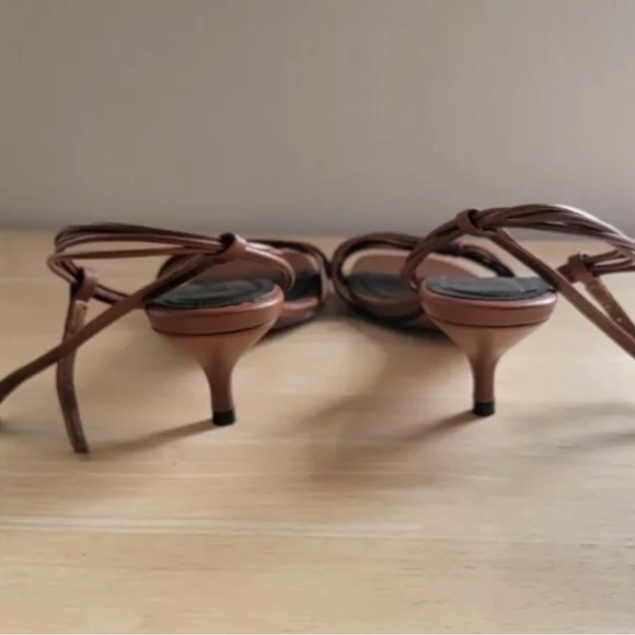 Souliers Martinez Guardamar Leather Sandals Size 38 - Picture 5 of 10